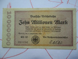 10 millionen mark 1923 Germania, 10 milioane marci germane Deutsche Reichsbahn