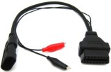 Cablu adaptor 3 Pin la 16 Pin OBD2 pentru Fiat Alfa Romeo Lancia