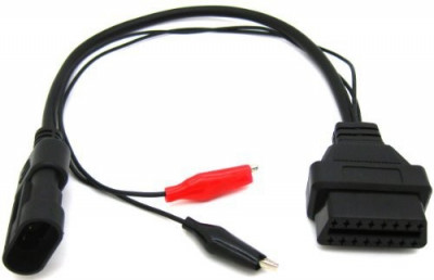 Cablu adaptor 3 Pin la 16 Pin OBD2 pentru Fiat Alfa Romeo Lancia foto