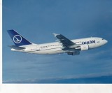 bnk cp Poza publicitara Airbus Industrie - A310 in Tarom Romania 1992