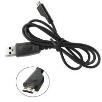 Cablu date incarcare Negru MicroUSB Alcatel OT-991 foto