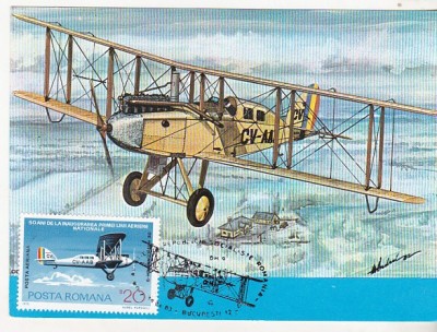 bnk fil Maxima Ziua aviatie RSR 1983 - De Havilland DH-9 foto