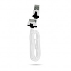 Cablu USB iPod Nano Classic Touch iPhone 2G 3G 3GS 4 4S White foto