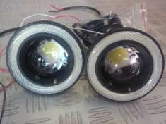 Proiectoare cu angel eyes si led smd foto