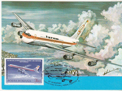bnk fil Maxima - Ziua aviatiei RSR 1983 - Boeing 707 foto