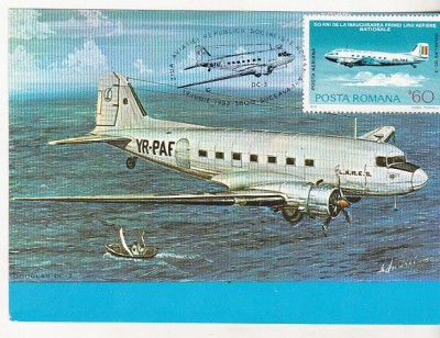 bnk fil Maxima aviatie - Ziua aviatie RSR 1983 - DC-3 foto