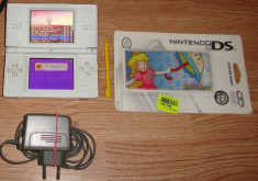 Nintendo DS Lite + Card Modare Plin cu JOCURI foto