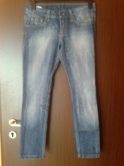 Blugi/jeans dama model conic/pana, de la &amp;quot;Mexton&amp;quot;, m. 36/S foto