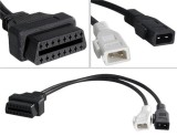 Cablu adaptor 2x2 Pin la 16 Pin OBD2 pentru VW Audi