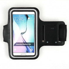 Suport brat Armband Samsung Galaxy S6 S6 Edge HTC M9 Black foto