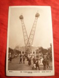 Ilustrata Expozitia Franco-Britanica ,circ.1 pence Eduard VII 1908, Circulata, Fotografie