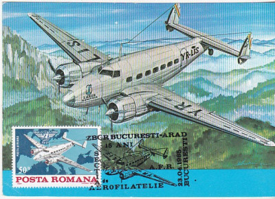 bnk fil Maxima aviatie - 15 ani de la zborul Bucuresti-Arad - L-14 foto