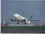 Bnk cp Poza publicitara Airbus Industrie - A310 in Tarom Romania 1992