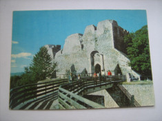 Carte postala / Tirgu Neamt, Cetatea Neamtului (anii 80) foto