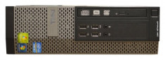 Calculator Dell Optiplex 990 Desktop SFF, Intel Core i7 2600 3.4 GHz, 16 GB DDR3, Hard Disk 120 GB SSD, DVD-ROM, Windows 8.1, 3 ANI GARANTIE foto