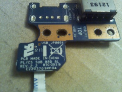 placa usb Toshiba SATELLITE pro L850 L855 L870 L875D C850 C855 C870d C875D c850d foto