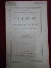 J. Novicow - La justice et l&amp;#039;expansion de la vie - 347983 foto