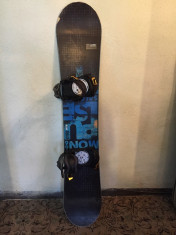 Vand placa snowboard SALOMON PULSE 166cm modle 2012 cu legaturi ATOMIC foto