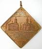 Medalie Carol - Restaurarea Bisericilor Sf Nicolae si Sf Trei Ierarhi Iasi 1904