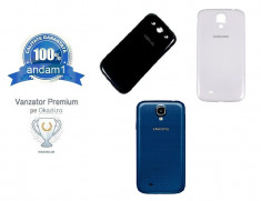 Capac baterie spate Samsung Galaxy S4 Negru Albastru foto