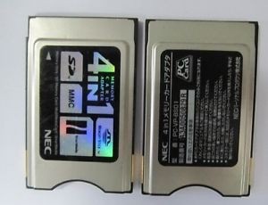 SD MMC MS /MS PRO la PCMCIA 4in 1 PCMCIA Card Adapter foto