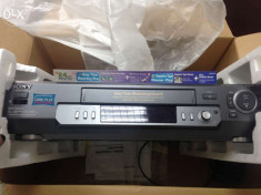 Video recorder SONY stereo VHS 6 capete nou foto