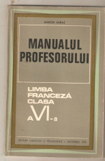 Manualul profesorului de franceza-cl.a VI-a foto