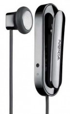 Handsfree bluetooth multipoint Nokia BH-118 negru pentru Nokia N70, N71, N72, N73, N76, N78, N79, N8, N80, N81, N82, N85, N86, N9, N90, N900, N91, N9 foto