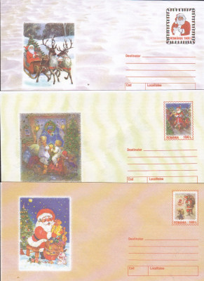 bnk fil Lot 14 intreguri postale - Sarbatorile de iarna foto
