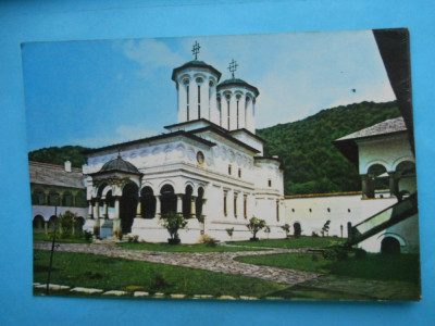 HOPCT 11702 M BISERICA MANASTIREA HUREZ / JUDETUL VALCEA [CIRCULATA] foto