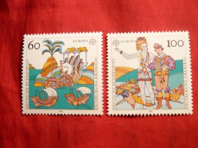 Serie- Europa CEPT 1992 RFG , 2 val. foto