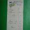 HOPCT FRANTA PARIS -NOTA DE PLATA CU TIMBRU FISCAL -CLARIDGE S H /RESTAURANT1926