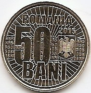 Romania 50 bani 2015 (10 ani de la denominarea monedei na?ionale) KM-New UNC !!! foto