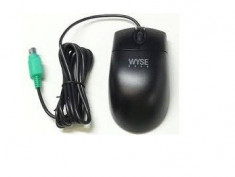 Mouse optic cu fir DELL WISE PS2 Scroll Wheel Wired Optical Mouse - NOU! foto