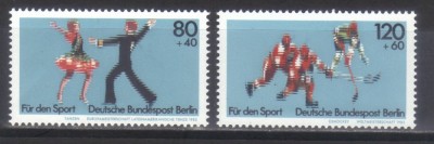 GERMANIA BERLIN 1983, Sport, serie neuzata, MNH foto