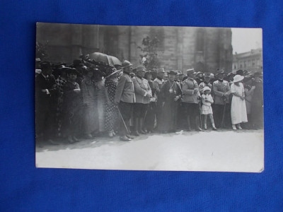 FOTOGRAFIE MILITARA VECHE * EROUL NECUNOSCUT - MAI 1923 foto