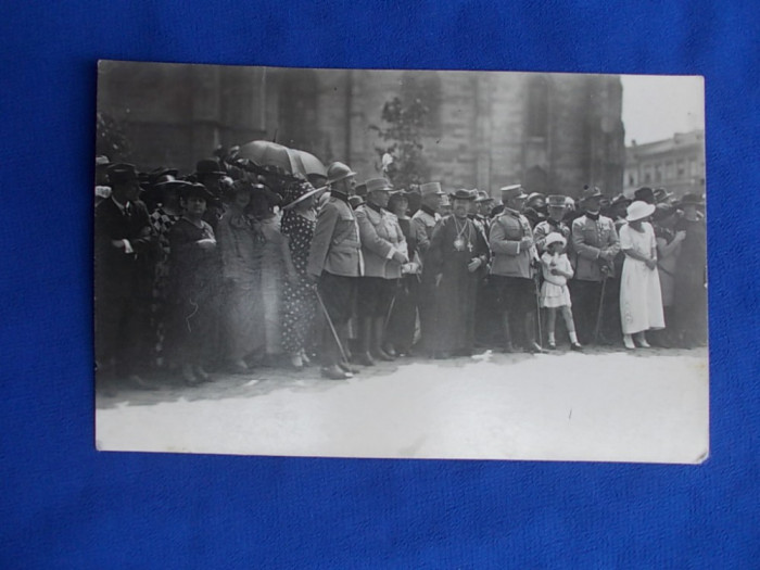 FOTOGRAFIE MILITARA VECHE * EROUL NECUNOSCUT - MAI 1923