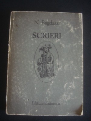 N. BAGDASAR - SCRIERI foto