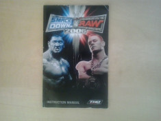 Manual - Smack Down vs Raw 2006 - Playstation PS2 ( GameLand ) foto