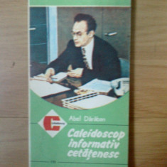 t Abel Daraban - Caleidoscop informativ cetatenesc