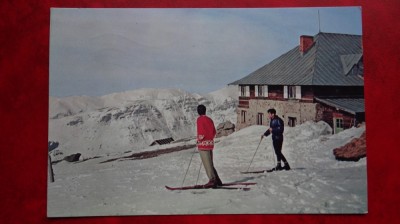 CP - Vedere - RPR - Bucegi - Cabana Babele foto