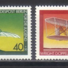 GERMANIA BERLIN 1978, Aviatie, neuzata, MNH