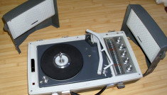 pickup radio vechi patefon gramofon stereo National Panasonic fonograf foto