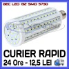 BEC LED E27 - 132 SMD 5730 - ECHIVALENT 230W, 2280 LUMENI - ALB CALD, ALB RECE, &gt; 100, &gt; 10000, Becuri economice