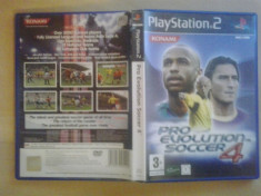 PES Pro Evolution Soccer 4 - JOC PS2 Playstation ( GameLand ) foto