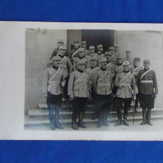 FOTOGRAFIE MILITARA VECHE * PREDAREA COMENZII REGIM.32 OBUZIERE - 19 MAI 1923