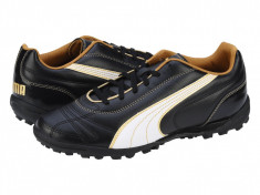 Ghete fotbal Puma Kratero TT black-white-team gold 10310701 foto