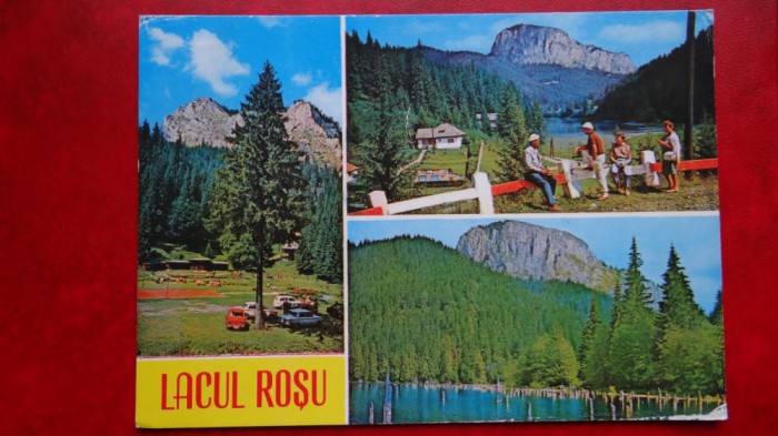 CP - Vedere - RPR - Lacul Rosu
