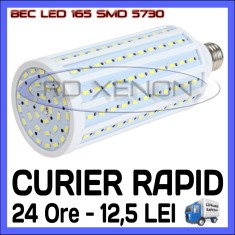 Cauti BEC LED E27 - 165 SMD 5730 - ECHIVALENT 300W, 2970 LUMENI - ALB CALD?  Vezi oferta pe Okazii.ro