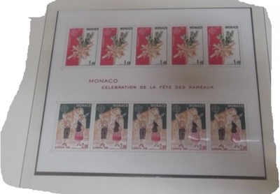 MONACO 1981 &amp;ndash; EUROPA CEPT, bloc nestampilat AF24 foto
